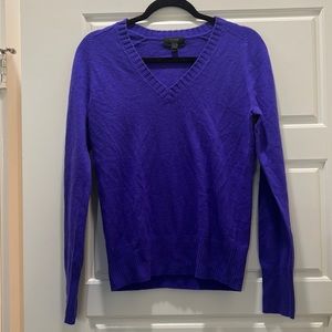 Purple J Crew Sweater